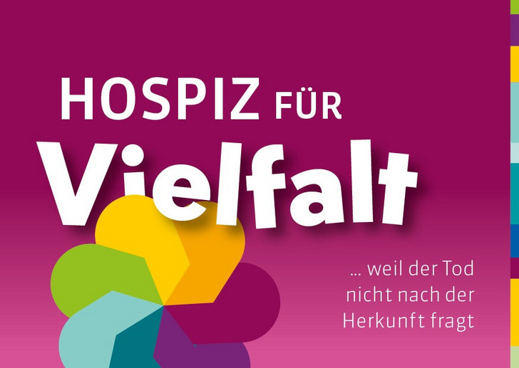Grafik mit buntem Fächer auf einer lilafarbenen Fläche steht für Initiative Hospiz für Vielfalt vom Deutschen Hospiz- und PalliativVerband e.V. Grafik mit buntem Fächer auf einer lilafarbenen Fläche steht für Initiative Hospiz für Vielfalt vom Deutschen Hospiz- und PalliativVerband e.V.
